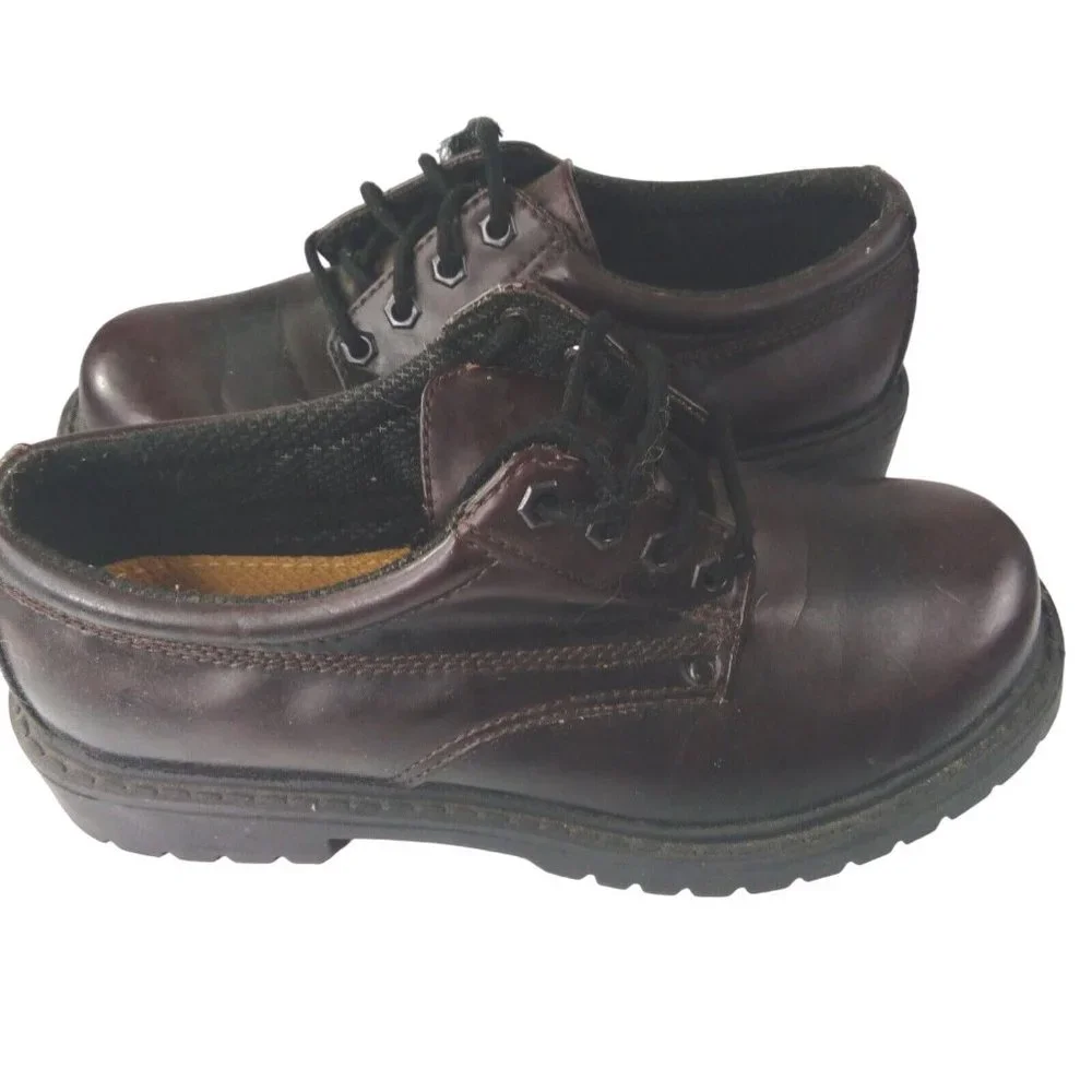 Original Rugged Outback Mens Sz 8 Shoes Brown Casual Work Shoes. Good Co…